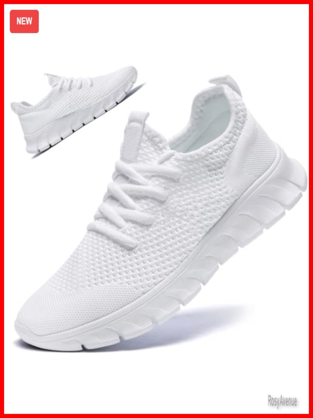 Breathable Mesh Slip-On Sneakers for Walking Gym Casual